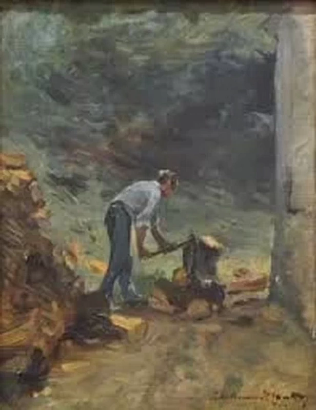  26-Alphonse Moutte-Lo spaccalegna 